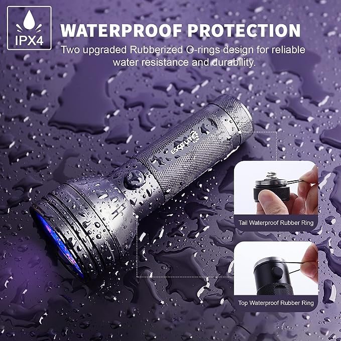 escolite uv flashlight black light Escolite UV Flashlight